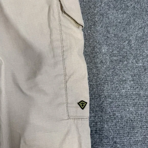 First Tactical Pants Mens 32x30 Beige Cargo Ripstop Outdoor Workwear Police - Picture 7 of 13